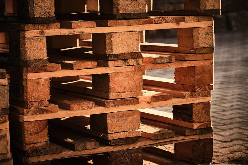 Pallet wood furniture